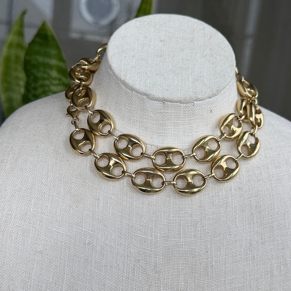 10 karat gold, mariner, chain necklace - Picture 11 of 16